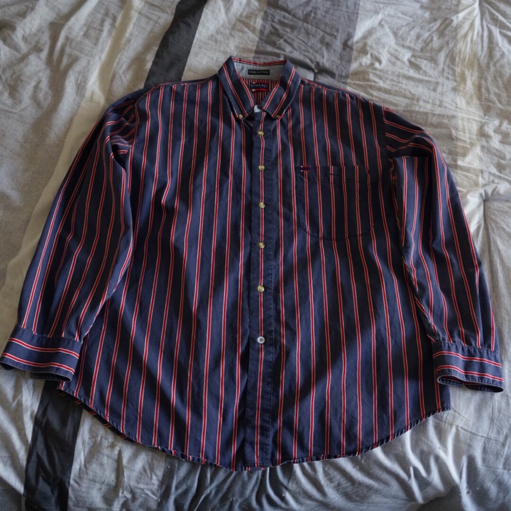 Vintage Bugle Boy Striped shirt
